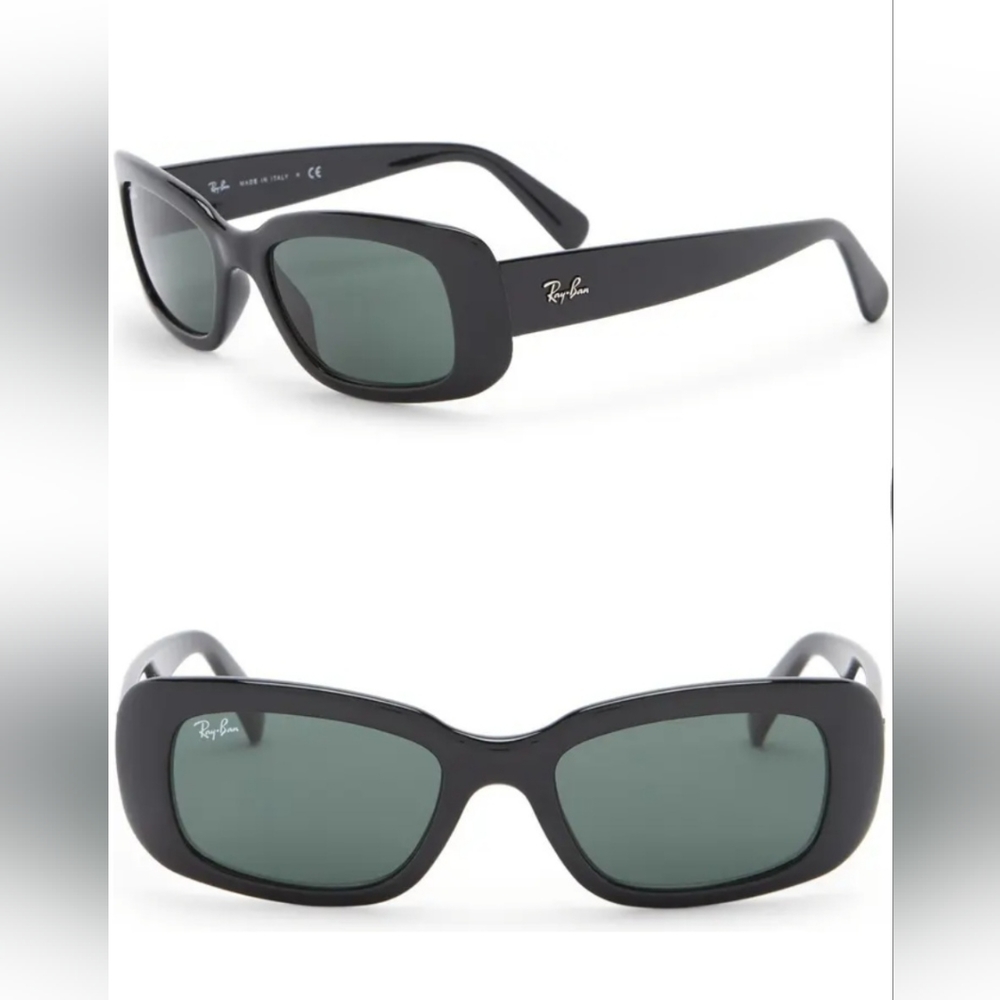 RayBan 50 Rectangle Sunglasses